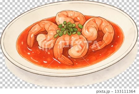 一幅線條柔和的插圖 133111364