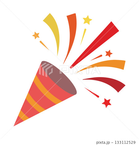 パーティ　クラッカー　アイコン 133112529