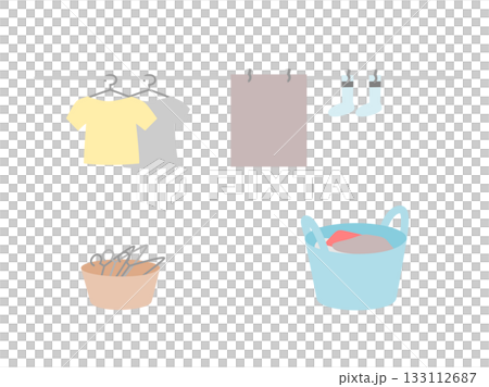 Laundry clothes 133112687