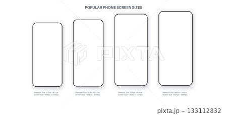 Smartphone with blank screens 133112832