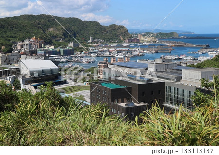 台湾の長潭里漁港 133113137