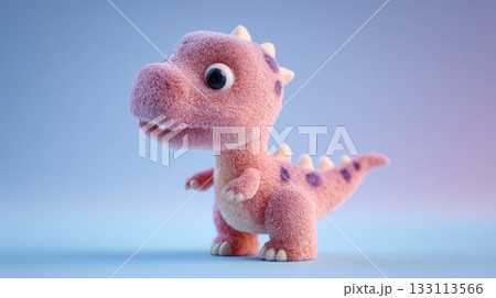 cute dino figure for playful decoration and creative craft ideas 133113566