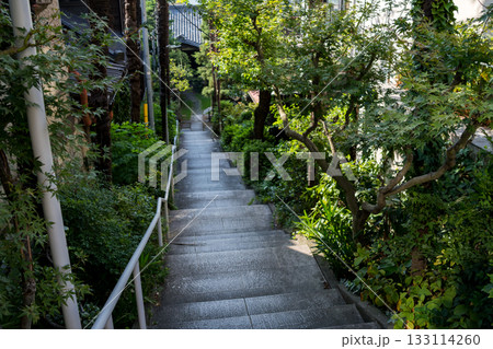 【港区高輪】長い下り坂のあるお寺 133114260