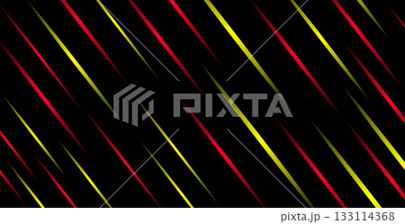 Neon Gradient Streaks with Motion and Glow on Black Abstract Background 133114368