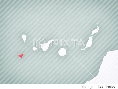 Map of Canary Islands - El Hierro 133114635