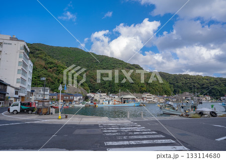 美保関漁港の風景 133114680