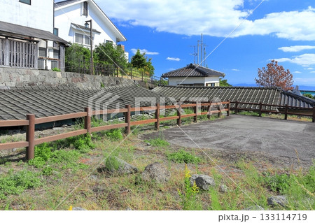 【長崎県】晴天の土石流被災家屋保存公園（道の駅ひまわり） 133114719