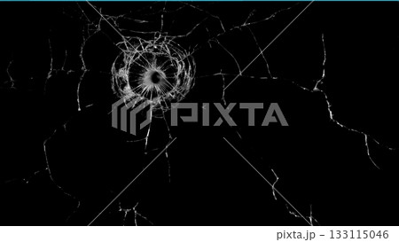 Freeze Motion Shot of Breaking Real Glass Isolated on Black Background Freeze Motion Shot of Breaking Real Glass Isolated on Black Background 133115046