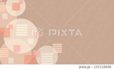 ピンクのモダンな背景素材3 133116046