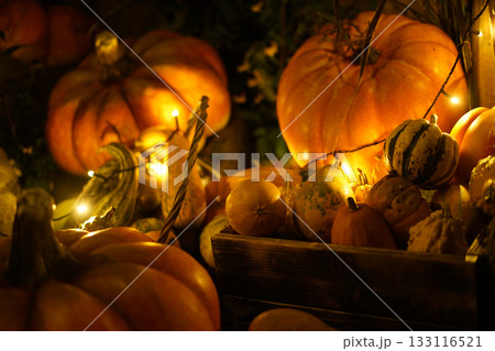 ハロウィンのジャックランタンのイメージ ハロウィンのジャックランタンのイメージ 133116521