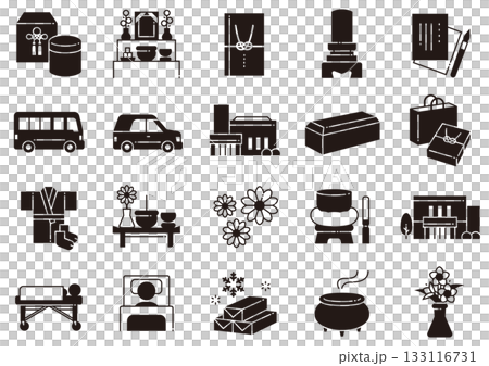 Funeral Icons 02 Funeral Icons 133116731