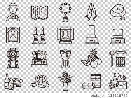 Funeral Icons 04 Funeral Icons 133116733