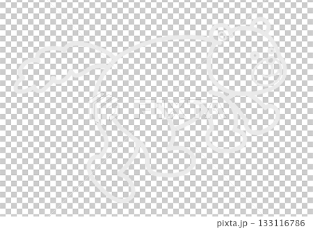 Illustration that matches the constellation chart: Ursa Major 133116786