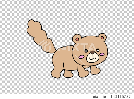 Illustration that matches the constellation chart: Ursa Minor 133116787