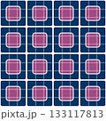 四角タイルのパターン柄_1 133117813