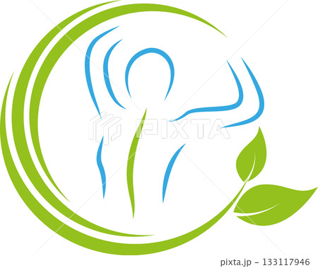 Person, spine, orthopedics, massage, physiotherapy, logo, icon Person, spine, orthopedics, massage, physiotherapy, logo, icon 133117946