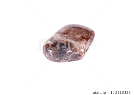 Macro mineral stone jasper on a white background Macro mineral stone jasper on a white background 133118328