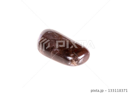 Macro mineral stone jasper on a white background Macro mineral stone jasper on a white background 133118371