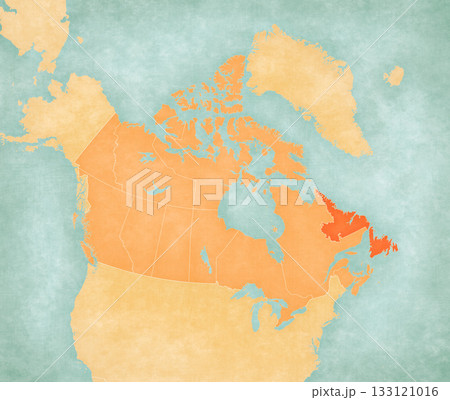 Map of Canada - Newfoundland and Labrador Map of Canada - Newfoundland and Labrador 133121016