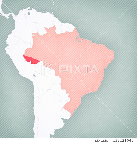 Map of Brazil - Acre Map of Brazil - Acre 133121040