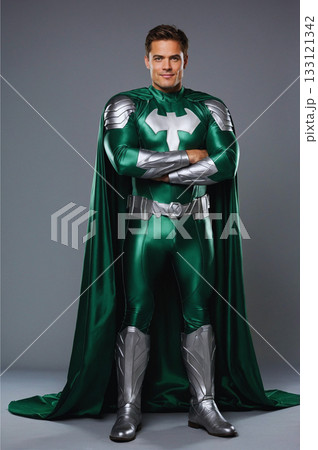 ヒーローグリーンのポートレート ヒーローグリーンのポートレート 133121342