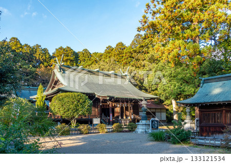 青葉神社拝殿 近代的な社頭景観 青葉神社拝殿 近代的な社頭景観 133121534