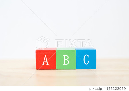 A・B・Cの3つのカラーブロック。 133122039