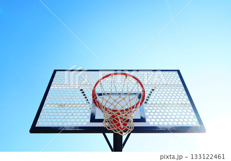 バスケットゴール　屋外 133122461