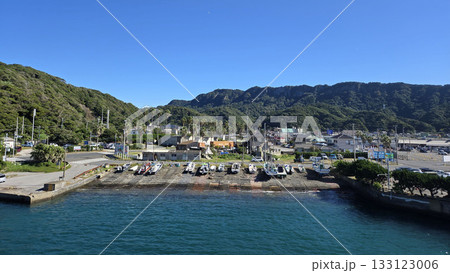 千葉 房総半島 金谷港の風景 133123006