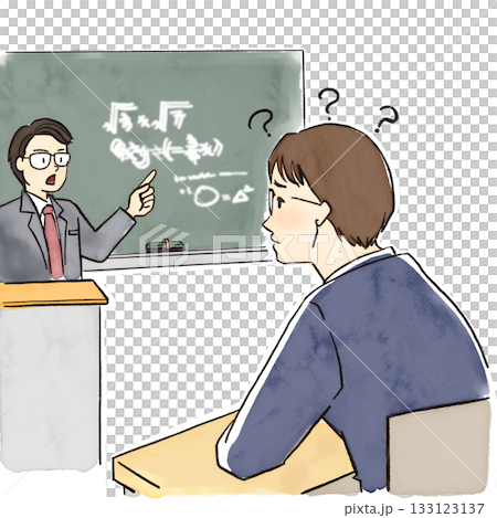 一個看不見黑板上字的少年 133123137