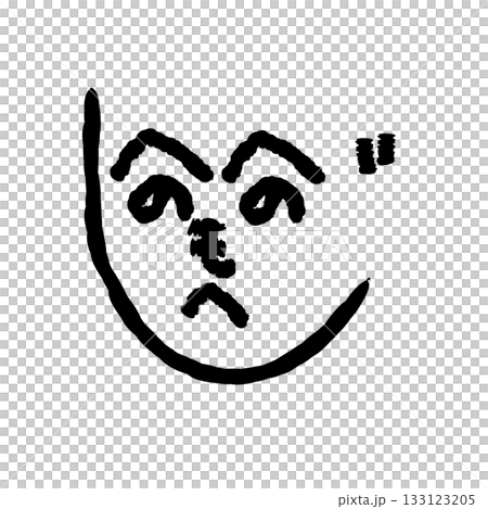 へのへのもへじのイラスト 133123205
