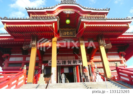 千葉県の坂東三十三観音、二十七番札所飯沼観音。　初詣にもどうぞ。 133123265