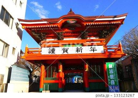 千葉県の坂東三十三観音、二十七番札所飯沼観音。　初詣にもどうぞ。 133123267
