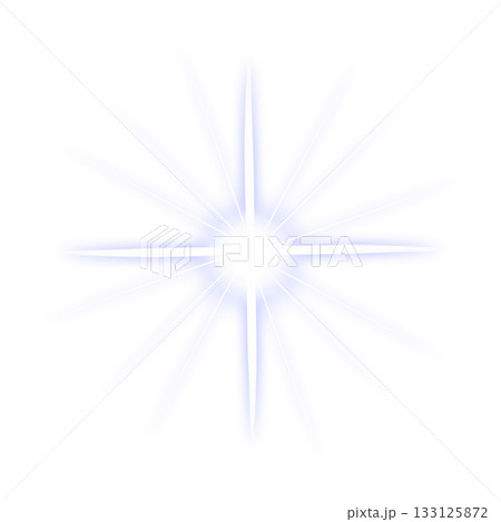 薄い青色の強い光 133125872