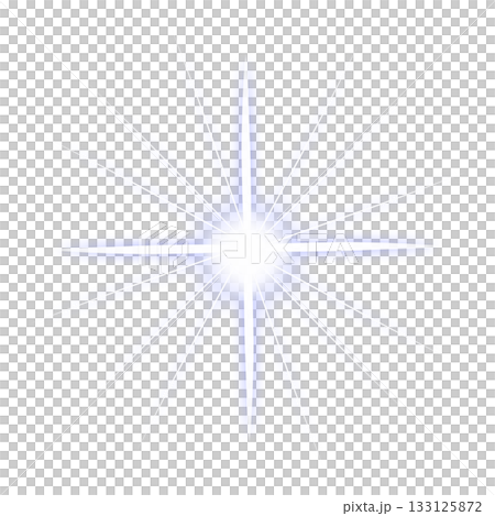 薄い青色の強い光 133125872