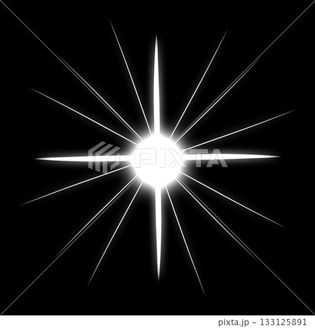 白色の強い光 133125891