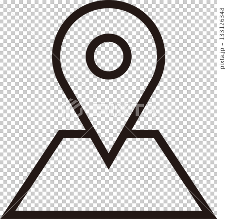Location information mark map icon map current location Location information mark map icon map current location 133126348