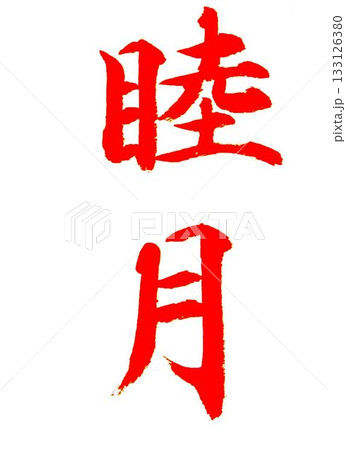 一月のお手本書道筆で書きました 一月のお手本書道筆で書きました 133126380