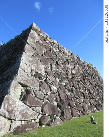 快晴の郡山城　天守台 133126639