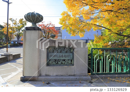 足立区立郷土博物館前の東渕江橋(ひがしふちえばし) 足立区立郷土博物館前の東渕江橋(ひがしふちえばし) 133126929