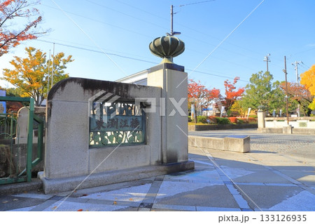 足立区立郷土博物館前の東渕江橋(ひがしふちえばし) 足立区立郷土博物館前の東渕江橋(ひがしふちえばし) 133126935