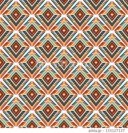 seamless tribal ethnic pattern. geometric vector pattern seamless tribal ethnic pattern. geometric vector pattern 133127137