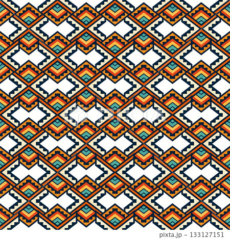 seamless tribal ethnic pattern. geometric vector pattern seamless tribal ethnic pattern. geometric vector pattern 133127151