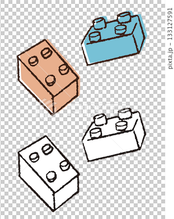 手繪積木 手繪積木 133127591