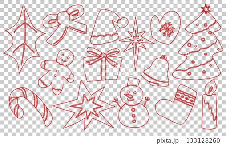 Christmas decoration illustration Christmas decoration illustration 133128260