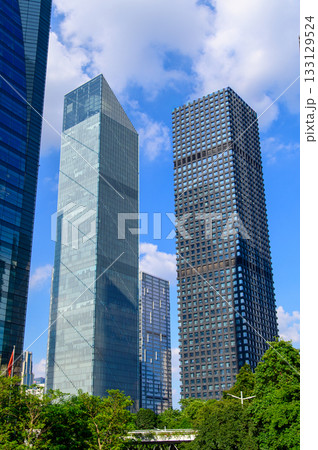 中国にある大都市広州のとても美しい街並み風景 133129524