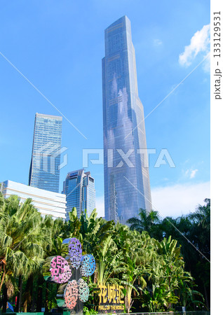 中国にある大都市広州のとても美しい街並み風景 133129531