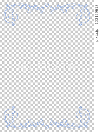 復古風格簡約心型相框 133129618