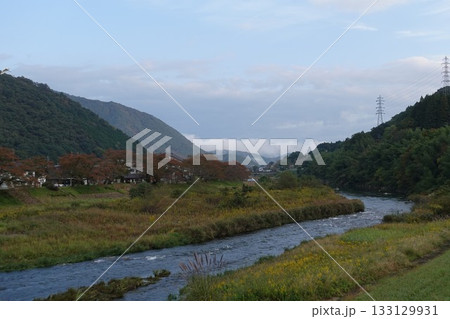 円山川　兵庫県朝来市和田山町竹田地区 133129931