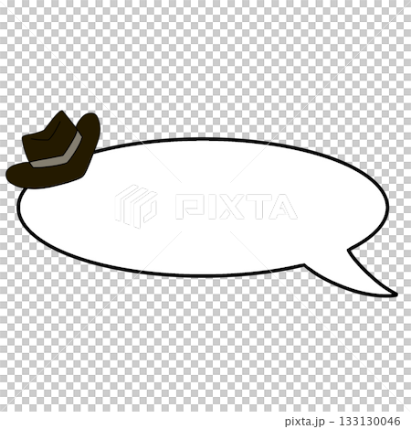 牛仔帽對話框 牛仔帽對話框 133130046